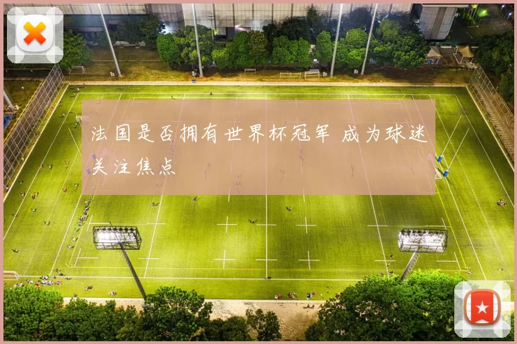 法国是否拥有世界杯冠军 成为球迷关注焦点